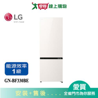 LG樂金332L智慧變頻雙門冰箱GN-BF330BE_含配送+安裝【愛買】
