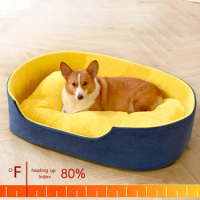 3D Large Dog Bed Four Seasons Extra Large Dog House Sofa Dog House Soft Pet Dog Cat Warming Bed Cat/Dog Accessories Pet Supplies
