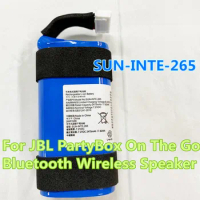 SUN-INTE-265 2475mAh Li-ion Battery SUN-INTE-265 for JBL PartyBox On-The-Go Bluetooth Wireless Speaker