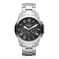 Fossil Grant Chronograph FS4736 Original Jam Tangan Pria Brown White