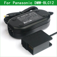 DMW-AC8 DCC8 DMW-BLC12 Dummy Battery AC Power Supply Adapter DC Coupler kit for Panasonic DMC-G5 G6 G7 G8 GX8 G80 G81 G85 GH2