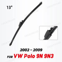 Wiper 13" Rear Wiper Blade For VW Polo 9N 9N3 2002 - 2009 Windshield Windscreen Tailgate Window ( NOT FOR METAL WIPER )