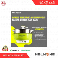 Panci Listrik Welhome WPL 202 Electric Cooking Pot 26cm