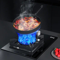 Gas Stove Single Burner Stove Energy Saving Gas Cooker Desk Built-In Gas Cooktop Natural Gas Liquefied Gas Range Home Appliance