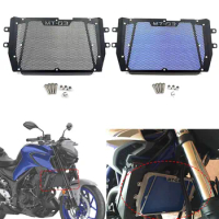 The New MT03 Motorcycle Radiator Grille Grill Protective Guard Cover Perfect For Yamaha MT-03 MT 03 2015-16 17 18 2019 2020 2021