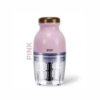 Goto Capsule Blender Cutter Quatre Kapsul Penggiling Daging Pink