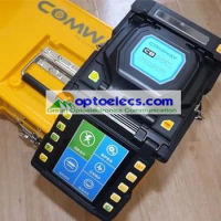 DHL Free Shipping Comway C8 fiber optical fusion splicer with CC-01 high precision cleaver