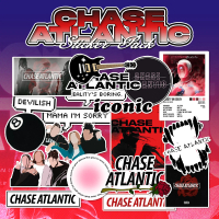 19pcs Stiker CHASE ATLANTIC Band Pack | Stiker Anti Air Anti Luntur | Stiker HP Helm Laptop Case HP