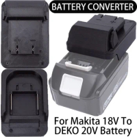 Battery Adapter for DEKO 20V Li-Ion Tools to for Makita 18V Li-Ion Battery Converter Power Tools Accessories Tool Electric Drill