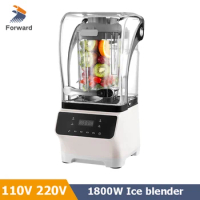 BPA Free 1800W Heavy Duty Commercial Grade Ice Blender Mixer Juicer High Power Food Processor Ice Smoothie Fruit Blender