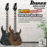 Ibanez GRG121DX / GRG121 DX / GRG 121DX / 121 Gitar Elektrik Original Walnut Flat