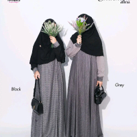 CHASHEEN DRESS BY FANIA HIJAB - GAMIS BAHAN CELLOSIA Jacquard PREMIUM