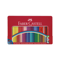 Faber-Castell 輝柏 GRIP握得住好點子水性色鉛筆48色/鐵盒 112448
