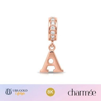 UBS Gold - Liontin Emas Charmee Alpha Cheri A - 8k - Ald0198k Rose Gold