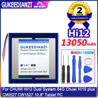 GUKEEDIANZI 13050mAh Battery For CHUWI Hi12 Dual System 64G For Chuwi HI10 Plus CWI527 CW1527 10.8" Tablet PC Batterij