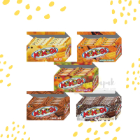 Momogi 1 BOX isi 20pcs Snack Rasa Coklat Keju Jagung Bakar Cappucino Tutti Fruti