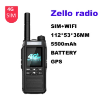 Andorid System 4G Network Digital Zello Radio Trunking Walkie Talkie