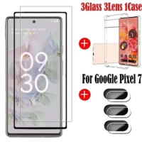 Full Glue Tempered Glass For Google Pixel 7 Screen Protector Glass For Google Pixel 7 Camera Film For Google Pixel 7 Case