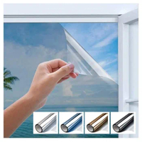 3/5/8m Window Tint One Way Reflective Window Privacy Film Mirror for House Self-adhesive Anti UV Heat Blocker Glass Stickers