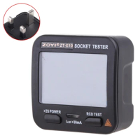 for Smart Socket Tester Polarity Detector Leakage Tester Display NCV Ind