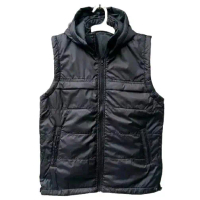 Rompi hoodie bahan parasut Bordir