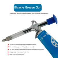 MTB Bicycle Grease Gun Mountain Repair Supplies Bicycle Grease Injector Service Tools Grease Lubricating Gun Cycling Accessories