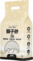 獅子砂 - 木薯貓砂 (6Lx6包)｜LION LITTER 獅子砂
