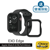 OtterBox Apple Watch 6/SE/5/4 44mm EXO Edge 保護殼-黑(送玻璃保貼)