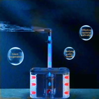 Fish Tank Filters Internal Aquarium Filter With 2 Pressure Adjusting Switch Sponge Internal Fish Tank Filters Aquarium Filter