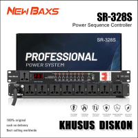 New Popularity Power Controller SR-328S 8 Channel 40 Amp Power Controller Audio System Power Timer S