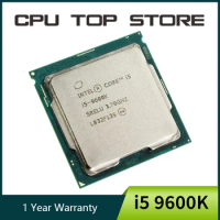 INTEL Core i5-9600K i5 9600K 3.7 GHz Six-Core Six-Thread CPU Processor 9M 95W LGA 1151