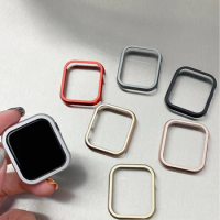 Protective Cover for apple watch 7/SE/6/5/4/3/2 44mm 40mm 42mm 38mm 45mm 41mm iwatch case metal shel