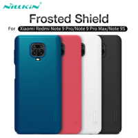 For Xiaomi Redmi Note 9 9S Cover Note 9 Pro Max Case Nillkin Frosted Shield Hard PC Phone Back Cover For Redmi Note9 Pro Note 9T