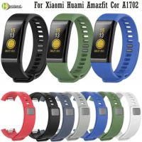 Bracelet Silicone For Xiaomi Huami Amazfit Cor A1702 English version Midong Smart Wristband Replacement WatchBand Wrist Strap