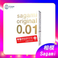 +【J-LOVE】SAGAMI 相模元祖 0.01 PU 保險套 2 入