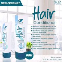 SR12 Hair Conditioner- Melembutkan Rambut-Pencegah ketombe-Rambut Hitam