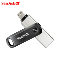 SanDisk USB Flash Drive iXPand U Disk OTG Lightning Connector USB3.0 Stick 256GB 128GB MFi For iPhone x/8/7/6/ &amp; iPad SDIX60N