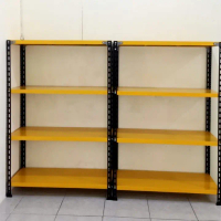 Rak susun besi siku serbaguna 4 susun L40xP100