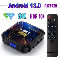 HK1 RBOX K8S Android 13 TV Box Rockchip Rk35285G WIFI BT4.0 8K HDR 16GB 32GB 64GB