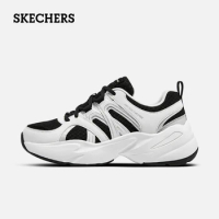 Skechers Shoes for Women "D'LITES 3.0" Sports Shoes, Lightweight Shock Absorption, Fashionable and Trendy Chunky Sneakers