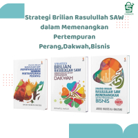 PAKET 3 BUKU STRATEGI BRILIAN RASULULLAH SAW MEMENANGKAN SETIAP PERSAINGAN BISNIS, PERANG, DAKWAH