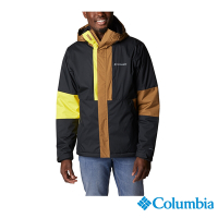 Columbia哥倫比亞 男款Omni-Tech防水保暖連帽外套-黑色 UWO59450BK / FW22