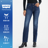 Levi's 女款724 涼感彈性高腰直筒牛仔褲