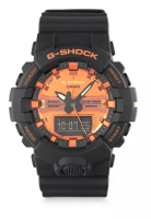G-shock Casio G-SHOCK Jam Tangan Pria - Black Orange - Resin - GA-800BR-1ADR
