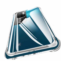 For Xiaomi Poco M3 Pro Case Clear Transparent Phone Cover for Xiaomi Mi Pocophone M3Pro Poko Poxo Pocco M 3 X3 Pro NFC Pocom3