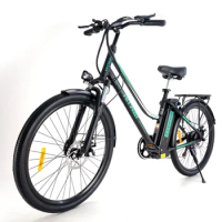 Electric Cargo Bike for Adults Folding Electric Bike 26 Inches Ebike Electric Bike