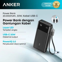 Powerbank Anker 20000 mAh PD (30W) - A1384