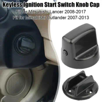 Car Plastic Keyless Ignition Start Switch Knob Cap &amp; Insert 4408A167 4408A031 Fit for Mitsubishi Lancer Outlander 2008 - 20 S5P0