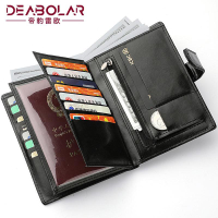 新款駕駛證卡包 錢包 男士大容量多功能出國護照包 護照夾證件包 皮夾