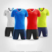 KELME's New Football Jersey Suit Team Competition Training Jersey Can Be Printed With V-Neck Customize Soccer Jersey 8251ZB1005